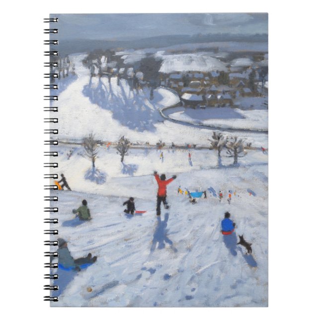 Winter-Spaß Chatsworth 2010 Notizblock (Vorderseite)