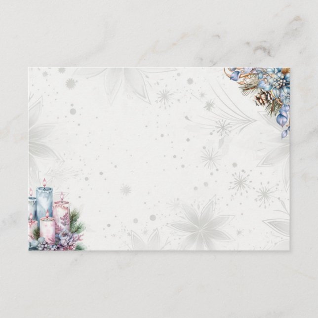 Winter Spice Basic Blank Recipe Card Begleitkarte (Vorderseite)