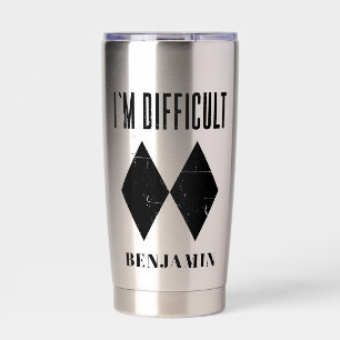 Winter Sport Apres Ski Witz Personalisiert Thermobecher