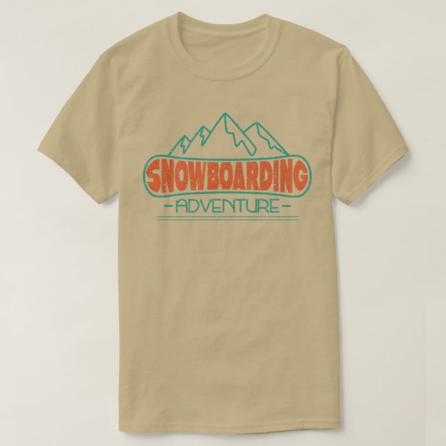 Winter Sport Snowboard Snowboard T-Shirt (Design vorne)