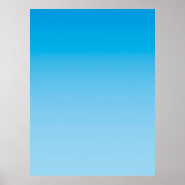 WINTER-STIMMUNG – Eisblau | hell bis tief |  Poster (Vorne)