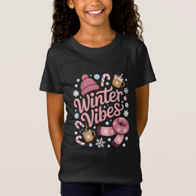 Winter Stimmung Saison Kalt Wetter Hallo Winter T-Shirt (Vorderseite)