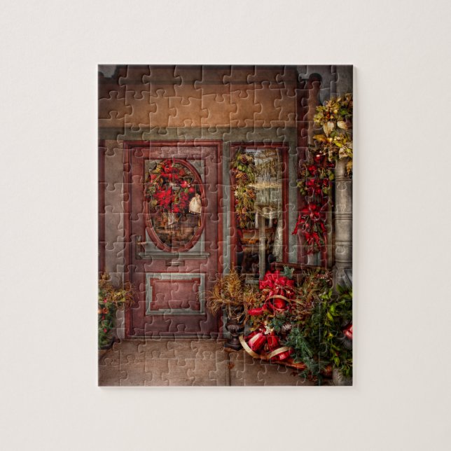Winter - Store - Dressed für Ferien Puzzle (Vertikal)
