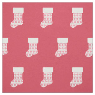 Winter Strick Weihnachts Strumpf Fabric Stoff