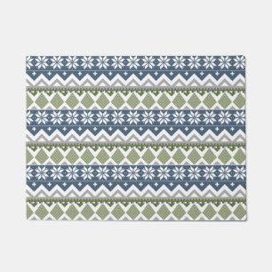 Winter-Strickjacken-Türmatte Fußmatte