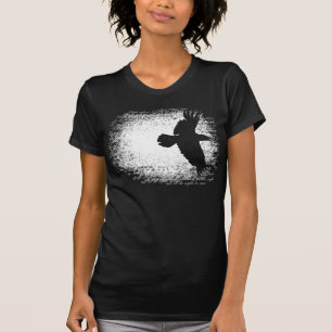 Winter-Sturm-Raben-Weiß II T-Shirt