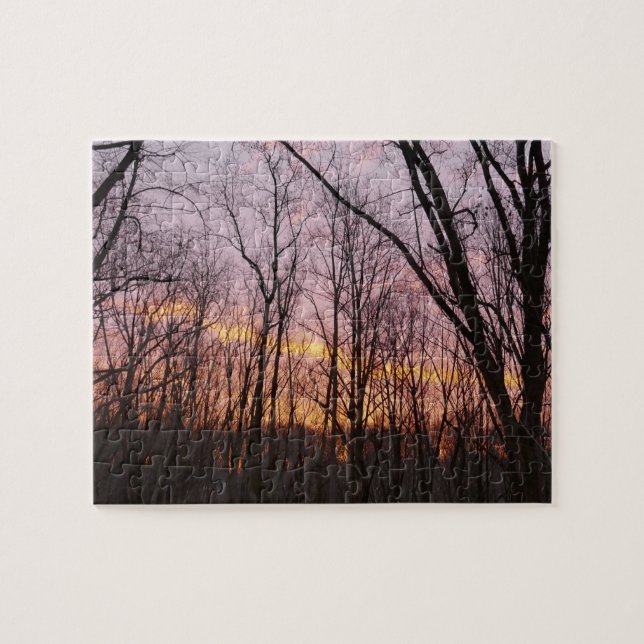 Winter Sunrise II Puzzle (Horizontal)