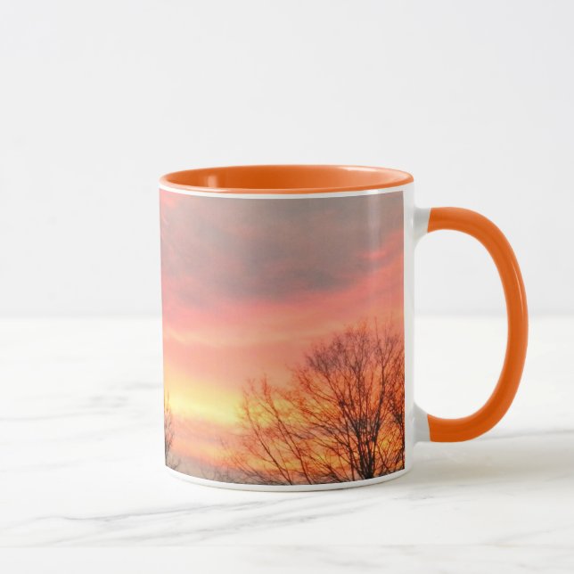 Winter Sunset Tasse (Rechts)