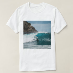 Winter-Surfer-Möwe, Möwe Surft, Möwe T T-Shirt
