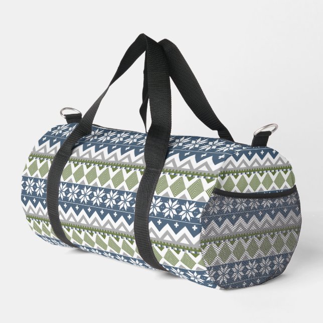 Winter Sweater Duffle Bag (Rechte Ecke)