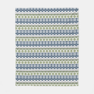 Winter Sweater Fleece Blanket