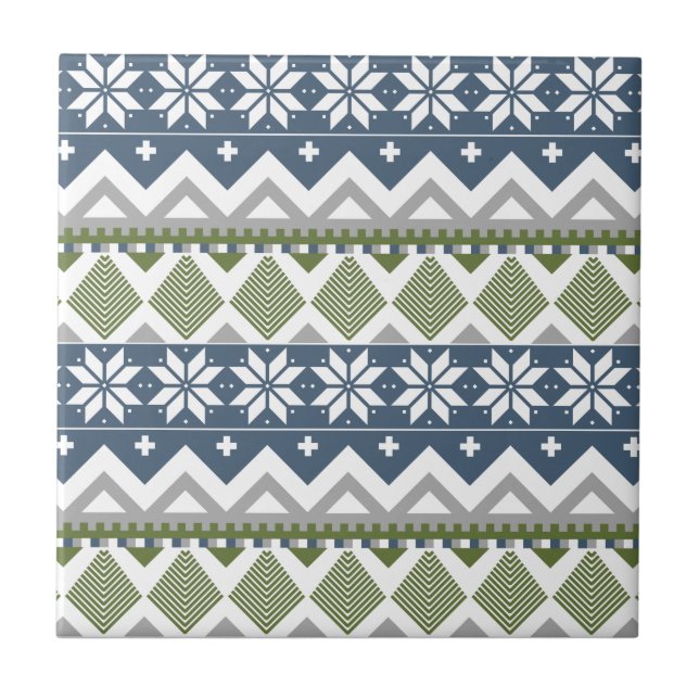 Winter Sweater Tile Fliese (Vorderseite)