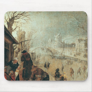 Winter-Szene Mousepad