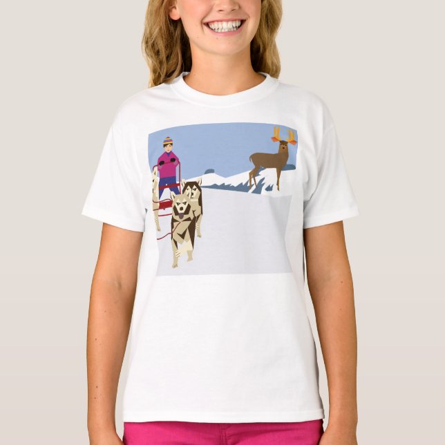 Winter T-Shirt (Vorderseite)