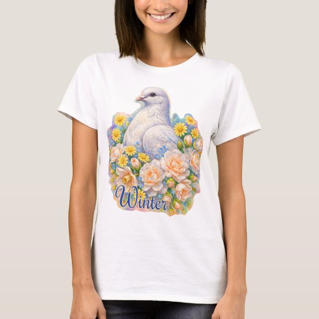 Winter-T-Shirt T-Shirt (Vorderseite)