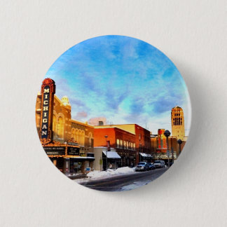 Winter-Tag in Ann Arbor Button