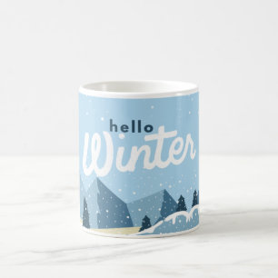 Winter-Tasse Kaffeetasse