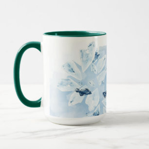 Winter-Tau-Blauer Eiszapfen Personalisiert Tasse