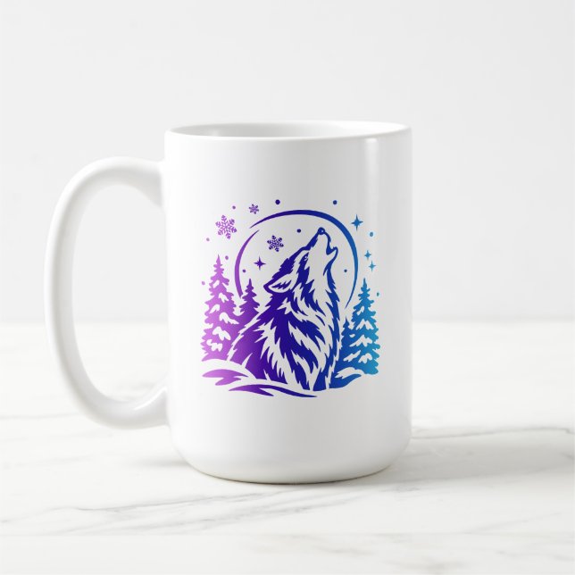 Winter-Thema  Kaffeetasse (Links)