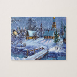 Winter-Themenpuzzle Puzzle