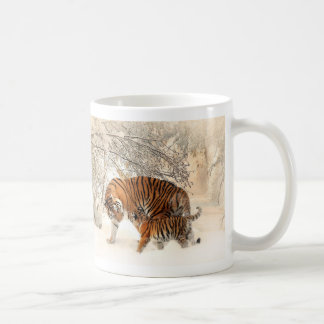 Winter-Tiger-Tassen Tasse