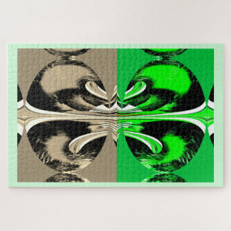 Winter to spring art puzzle