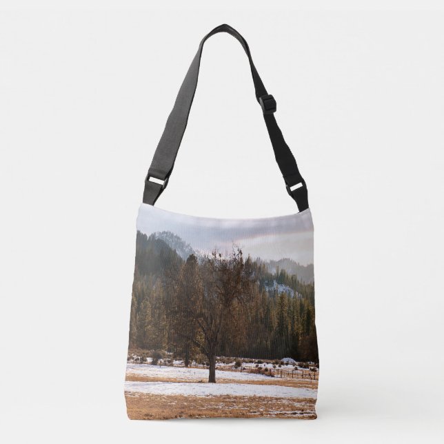 Winter...... Tragetaschen Mit Langen Trägern (Vorderseite)