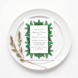 Winter Treff Branches Foto Probe Dinner Einladung