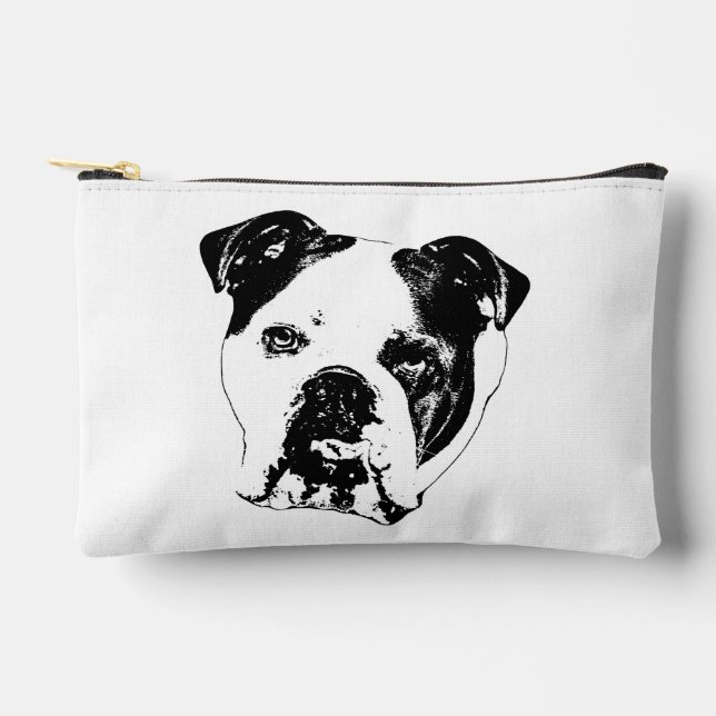 Winter Trip Bulldog Pouch Zubehörtasche (Vorderseite)