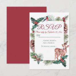 Winter UAWG Hirsch Blumenzwiebelfest Einladung