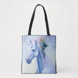 Winter Unicorn Elf Rider
