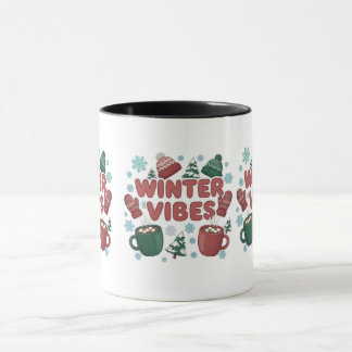 Winter-Vibes" 2D-Puffer Tasse