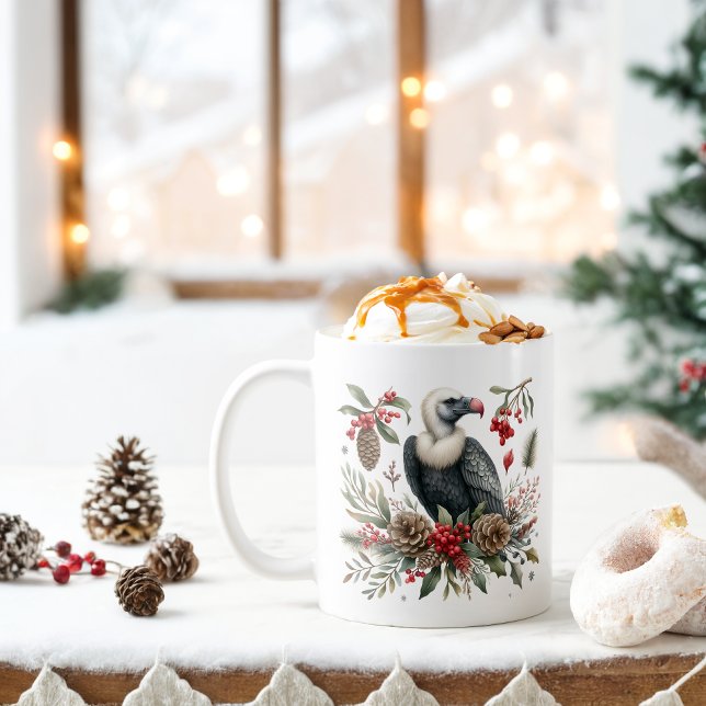 Winter Vibes California Condor - Kaffeetasse (Von Creator hochgeladen)