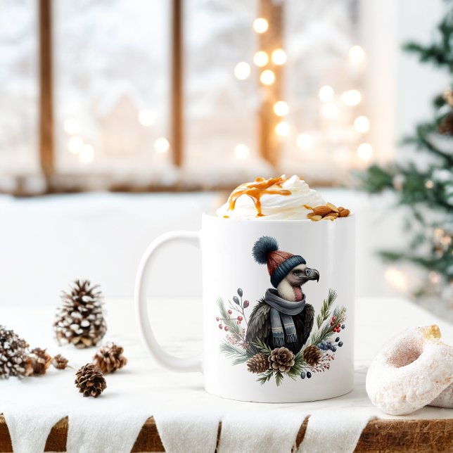 Winter Vibes California Condor - Kaffeetasse (Von Creator hochgeladen)