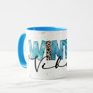 Winter Vibes individuell gestalten Tasse