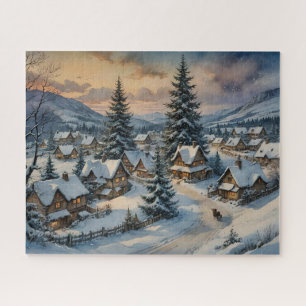 Winter Village Puzzle