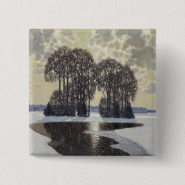 Winter (von Vilhelms Purvitis) Button