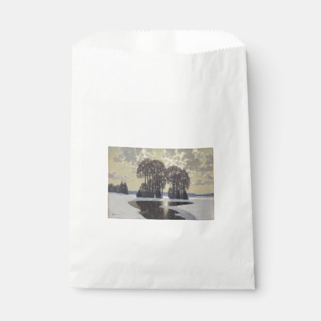 Winter (von Vilhelms Purvitis) Geschenktütchen (Vorderseite)