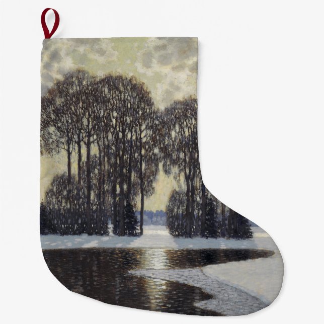 Winter (von Vilhelms Purvitis) Großer Weihnachtsstrumpf (Vorderseite)