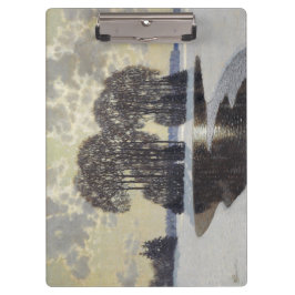 Winter (von Vilhelms Purvitis) Klemmbrett