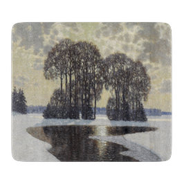 Winter (von Vilhelms Purvitis) Schneidebrett