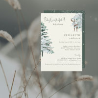 Winter-Wald-Baby-Es-ist-kalt-Baby-Shower