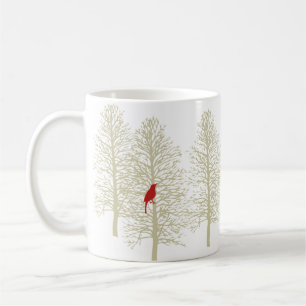 Winter-Wald Kaffeetasse