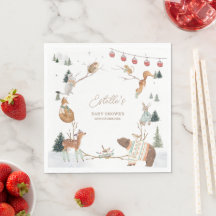 Winter-Waldtiere-Wald-Baby-Party