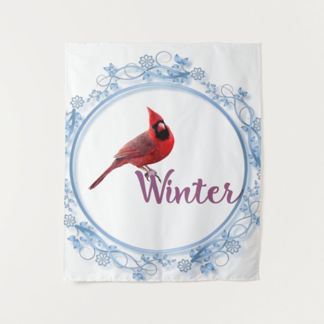 Winter Wandteppich (Vorderseite)