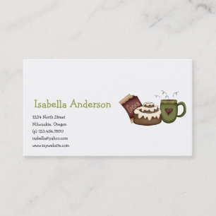 Winter-Wärme · Zimtgebäck Visitenkarte