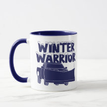 Winter Warrior Pick Truck mit Schneepflug