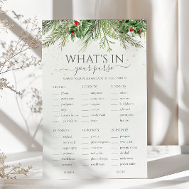 Winter Was ist in deinem Brautparty?