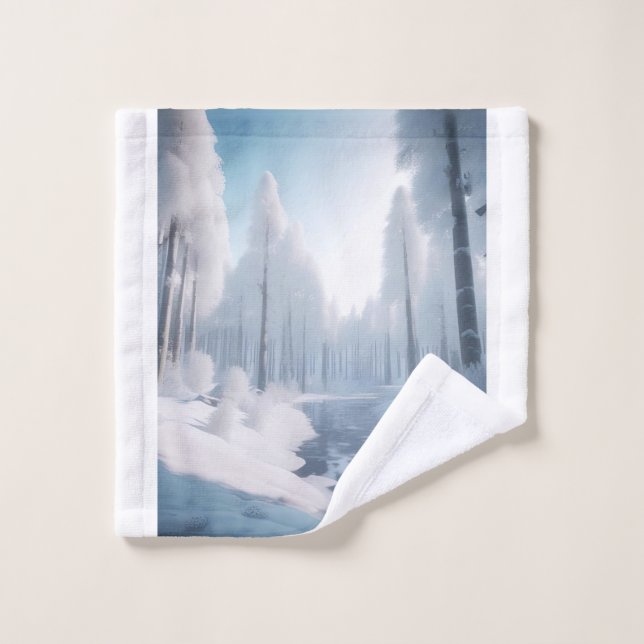 Winter Waschlappen (Waschlappen)