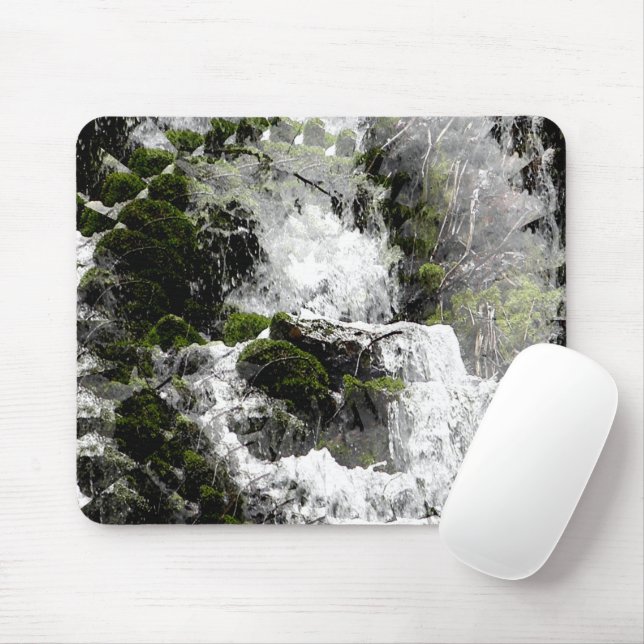 Winter Wasserfall...... Mousepad (Mit Mouse)